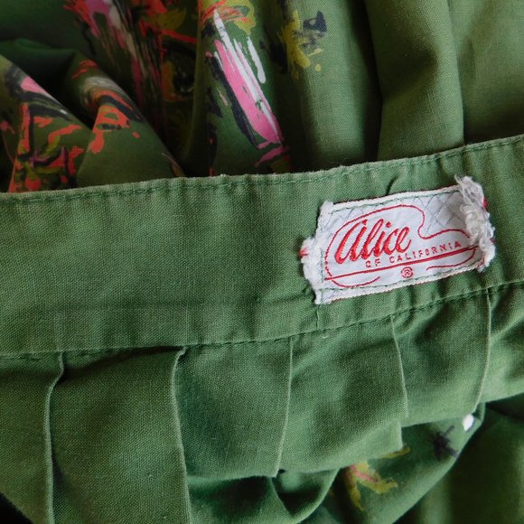 MCM Millworth Arabian Casbah 1950s midcentury novelty border print circle skirt - Picture 8 of 16